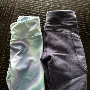 Little girls size small (7) leggings